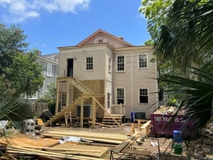 Home renovation in Charleston, SC using a fix-and-flip loan.
